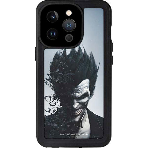 DC Comics Arkham Origins Joker Arkham iPhone 15 Pro Waterproof Case